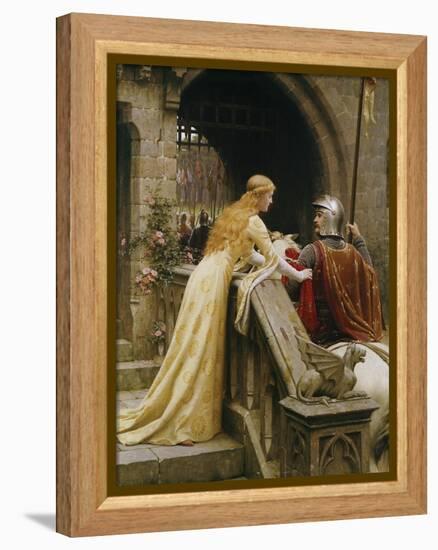 God Speed, 1900-Edmund Blair Leighton-Framed Premier Image Canvas