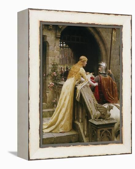 God Speed, 1900-Edmund Blair Leighton-Framed Premier Image Canvas