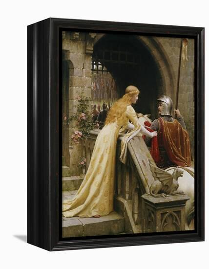 God Speed, 1900-Edmund Blair Leighton-Framed Premier Image Canvas