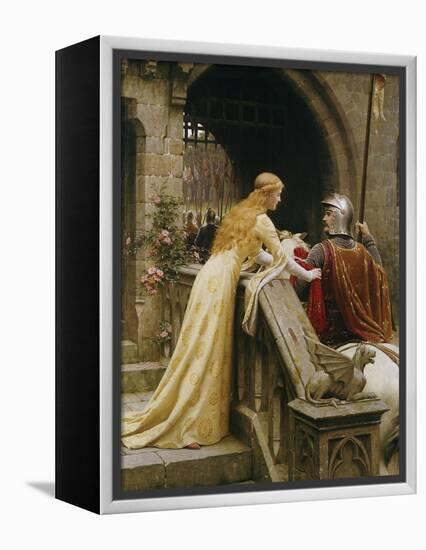 God Speed, 1900-Edmund Blair Leighton-Framed Premier Image Canvas