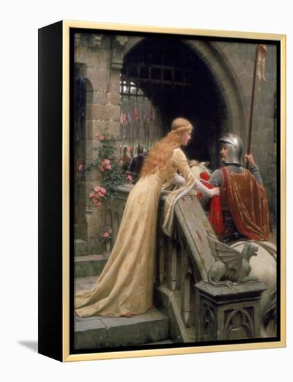 God Speed, 1900-Edmund Blair Leighton-Framed Premier Image Canvas