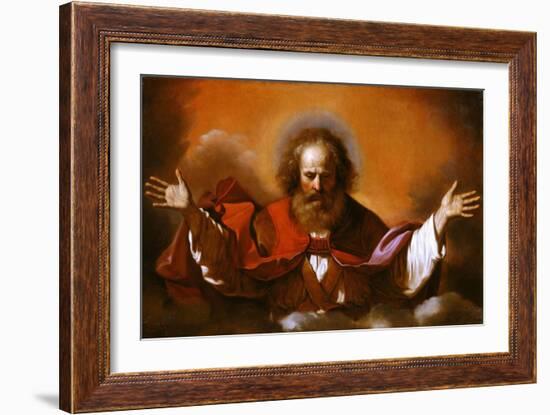 God the Eternal Father (Inv 130)-Guercino (Giovanni Francesco Barbieri)-Framed Giclee Print