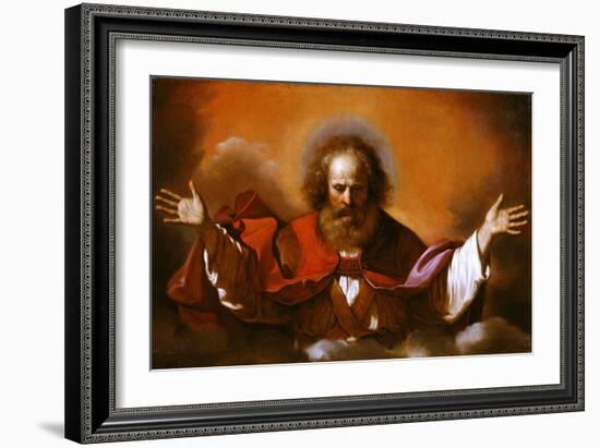 God the Eternal Father (Inv 130)-Guercino (Giovanni Francesco Barbieri)-Framed Giclee Print