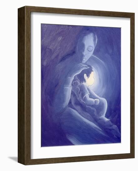 God the Father Loves Us as His Children with a Tender and Unfailing Love, 2000-Elizabeth Wang-Framed Giclee Print