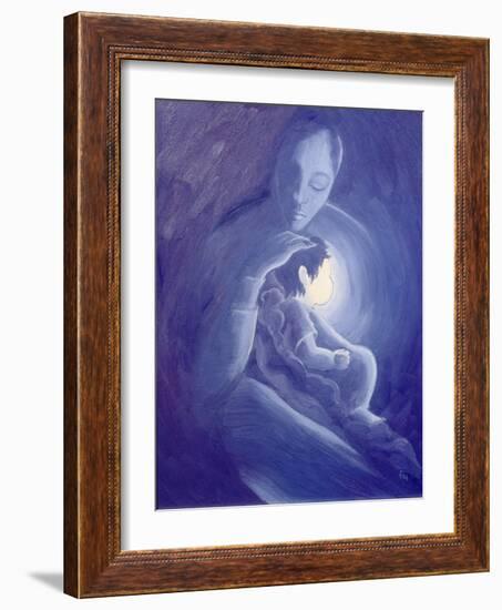 God the Father Loves Us as His Children with a Tender and Unfailing Love, 2000-Elizabeth Wang-Framed Giclee Print