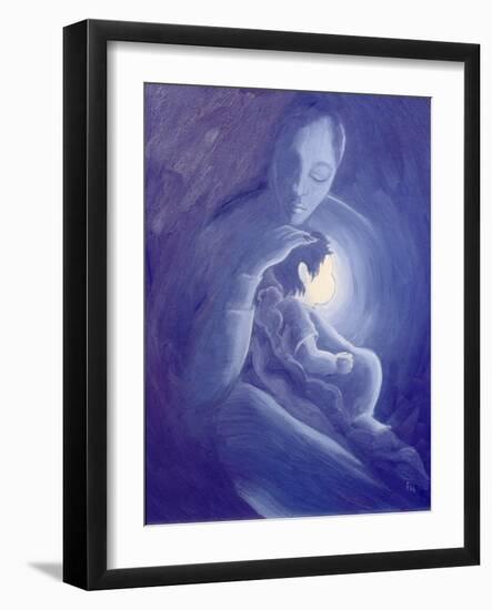 God the Father Loves Us as His Children with a Tender and Unfailing Love, 2000-Elizabeth Wang-Framed Giclee Print