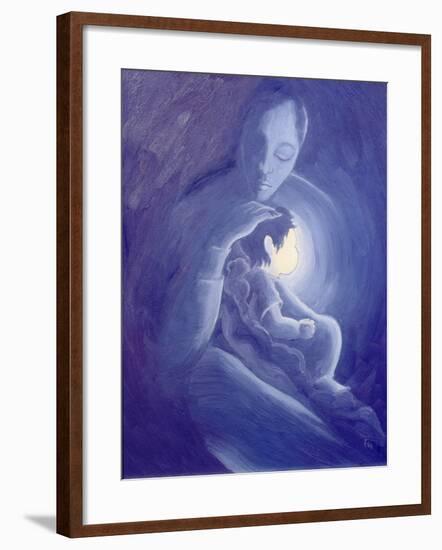 God the Father Loves Us as His Children with a Tender and Unfailing Love, 2000-Elizabeth Wang-Framed Giclee Print