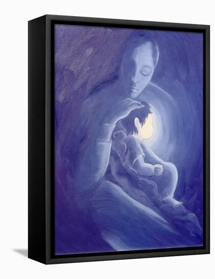 God the Father Loves Us as His Children with a Tender and Unfailing Love, 2000-Elizabeth Wang-Framed Premier Image Canvas