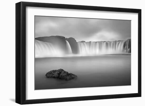 Godafoss Panorama 1-Moises Levy-Framed Photographic Print