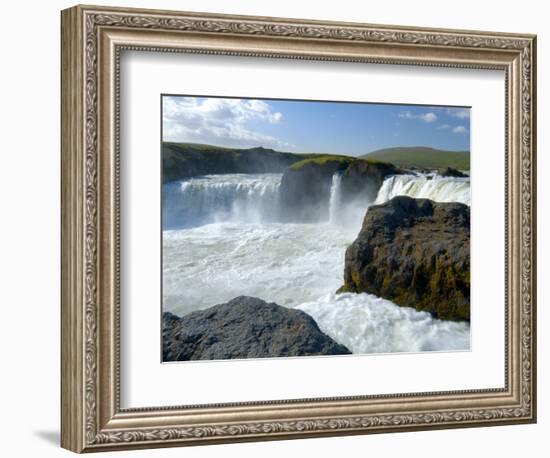 Godafoss Waterfall, Iceland-Lisa S. Engelbrecht-Framed Photographic Print