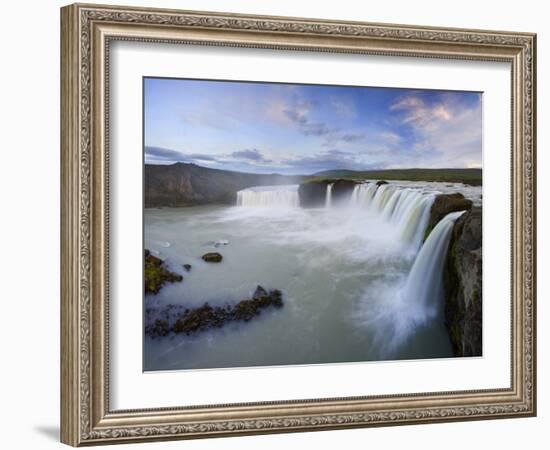 Godafoss Waterfall, Iceland-Michele Falzone-Framed Photographic Print