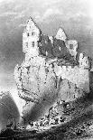 The Chateau De Crussol, Saint-Peray, France, 19th Century-Godard Q des Augustins-Framed Giclee Print