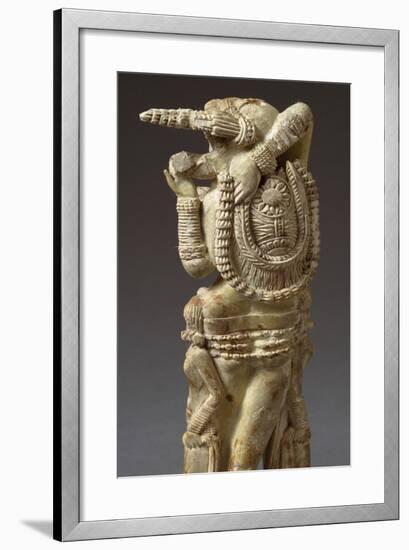 Goddess Lakshmi, Indian Ivory Statue Found at Pompeii, Italy-null-Framed Giclee Print