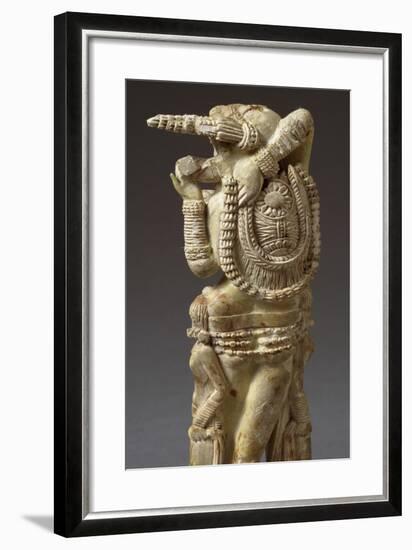 Goddess Lakshmi, Indian Ivory Statue Found at Pompeii, Italy-null-Framed Giclee Print