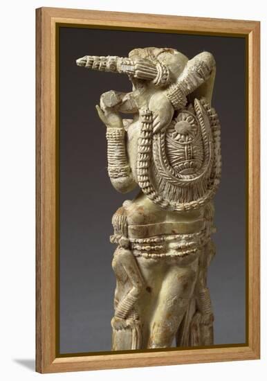 Goddess Lakshmi, Indian Ivory Statue Found at Pompeii, Italy-null-Framed Premier Image Canvas