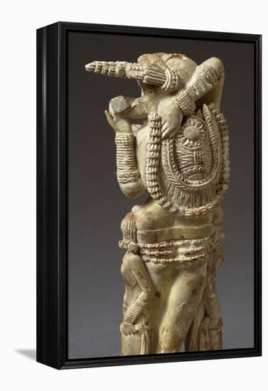 Goddess Lakshmi, Indian Ivory Statue Found at Pompeii, Italy-null-Framed Premier Image Canvas