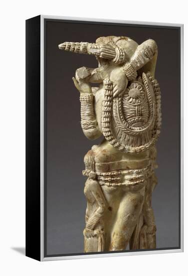 Goddess Lakshmi, Indian Ivory Statue Found at Pompeii, Italy-null-Framed Premier Image Canvas