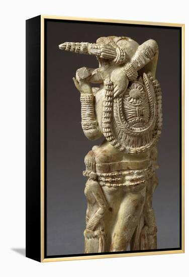 Goddess Lakshmi, Indian Ivory Statue Found at Pompeii, Italy-null-Framed Premier Image Canvas