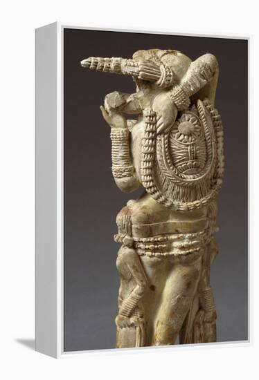 Goddess Lakshmi, Indian Ivory Statue Found at Pompeii, Italy-null-Framed Premier Image Canvas