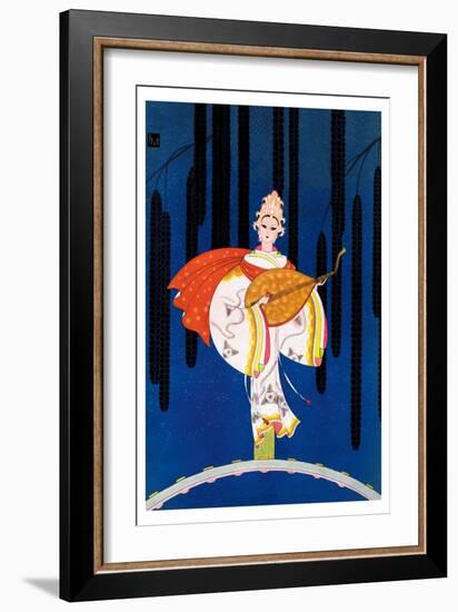 Goddess of Music-Frank Mcintosh-Framed Art Print