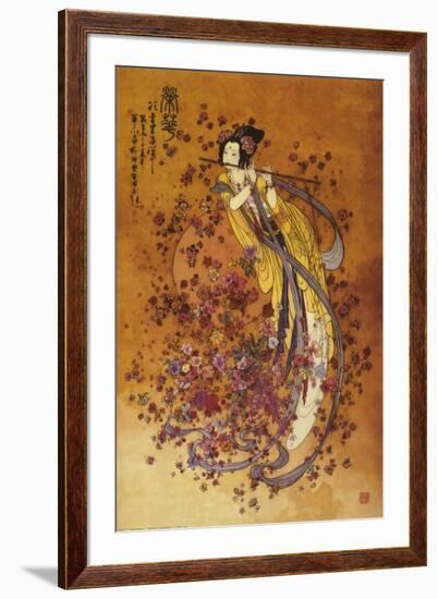 Goddess of Prosperity-null-Framed Art Print