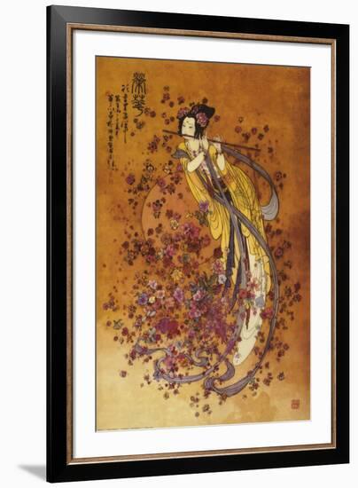 Goddess of Prosperity-null-Framed Art Print