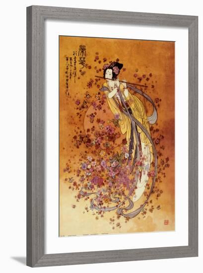 Goddess of Prosperity-null-Framed Art Print