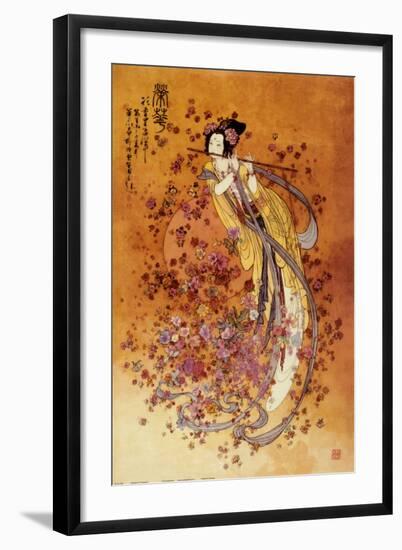 Goddess of Prosperity-null-Framed Art Print