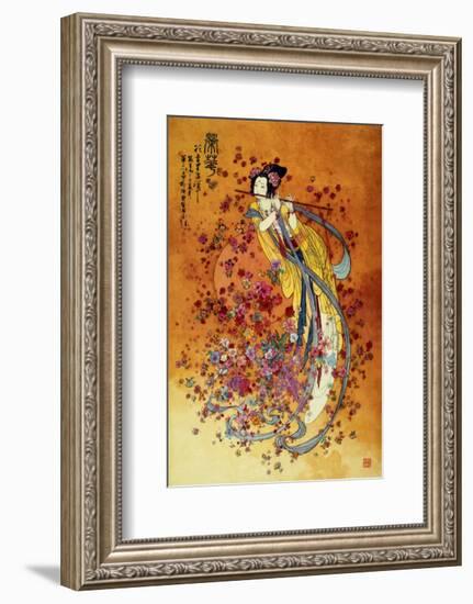 Goddess of Prosperity-null-Framed Premium Giclee Print