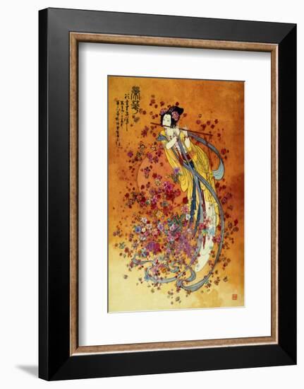 Goddess of Prosperity-null-Framed Premium Giclee Print