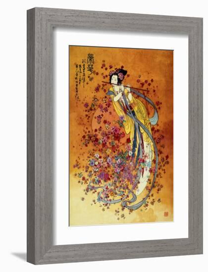 Goddess of Prosperity-null-Framed Premium Giclee Print