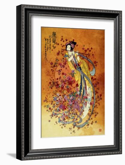 Goddess of Prosperity-null-Framed Premium Giclee Print