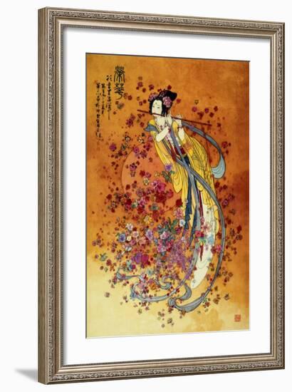 Goddess of Prosperity-null-Framed Premium Giclee Print