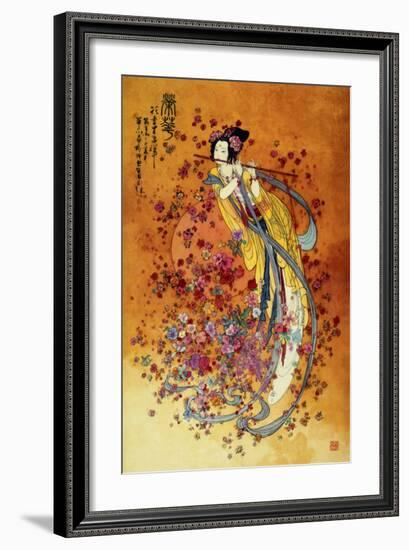 Goddess of Prosperity-null-Framed Premium Giclee Print