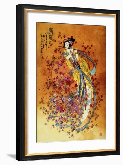 Goddess of Prosperity-null-Framed Premium Giclee Print