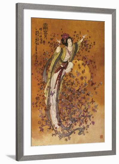 Goddess of Wealth-null-Framed Art Print