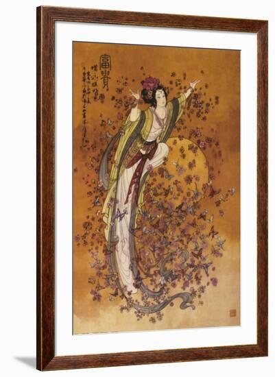 Goddess of Wealth-null-Framed Art Print