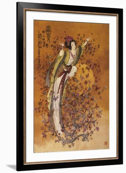 Goddess of Wealth-null-Framed Art Print