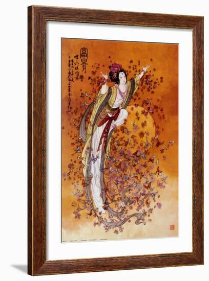 Goddess of Wealth-null-Framed Art Print