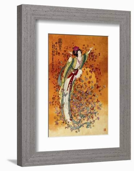 Goddess of Wealth-null-Framed Premium Giclee Print