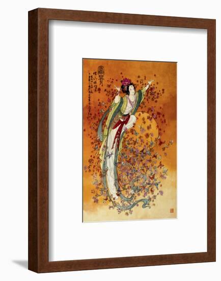 Goddess of Wealth-null-Framed Premium Giclee Print