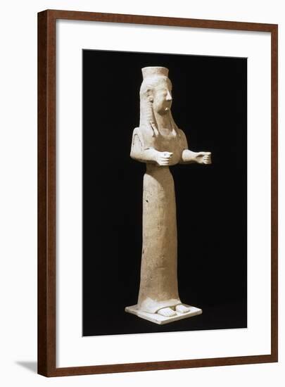 Goddess Statue-null-Framed Giclee Print