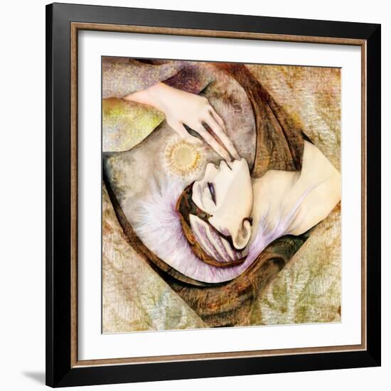 Goddess-Meiya Y-Framed Giclee Print