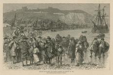 The Huguenots in England: French Huguenot Refugees Landing at Dover in 1685-Godefroy Durand-Giclee Print