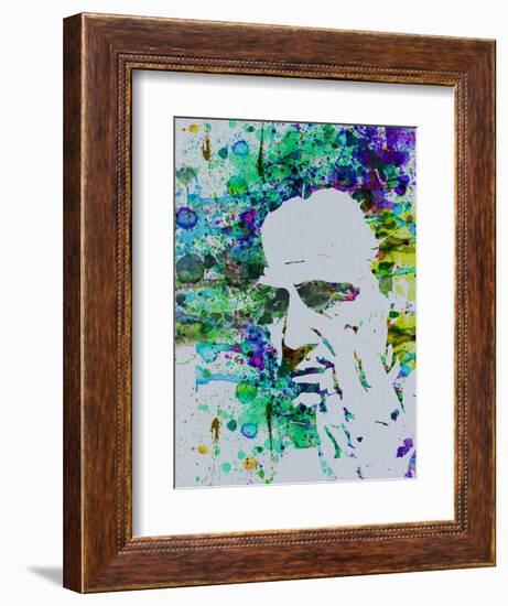 Godfather Watercolor-Anna Malkin-Framed Premium Giclee Print