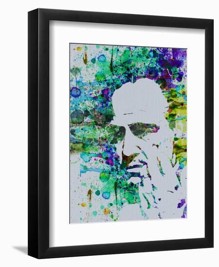 Godfather Watercolor-Anna Malkin-Framed Premium Giclee Print