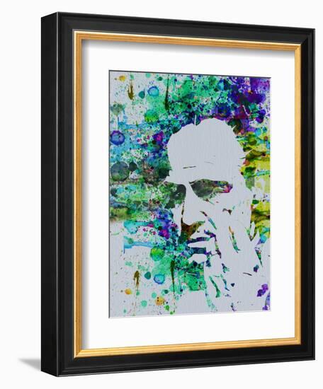 Godfather Watercolor-Anna Malkin-Framed Premium Giclee Print