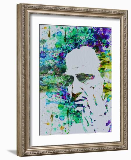 Godfather Watercolor-Anna Malkin-Framed Art Print