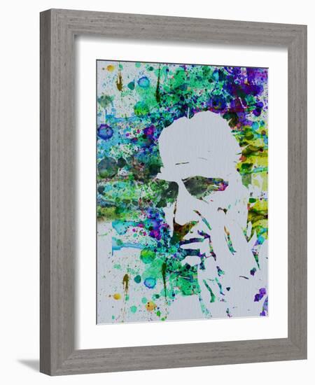 Godfather Watercolor-Anna Malkin-Framed Art Print