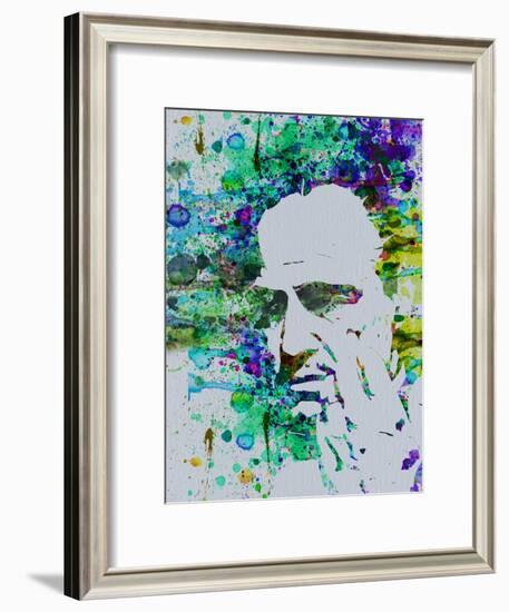 Godfather Watercolor-Anna Malkin-Framed Art Print